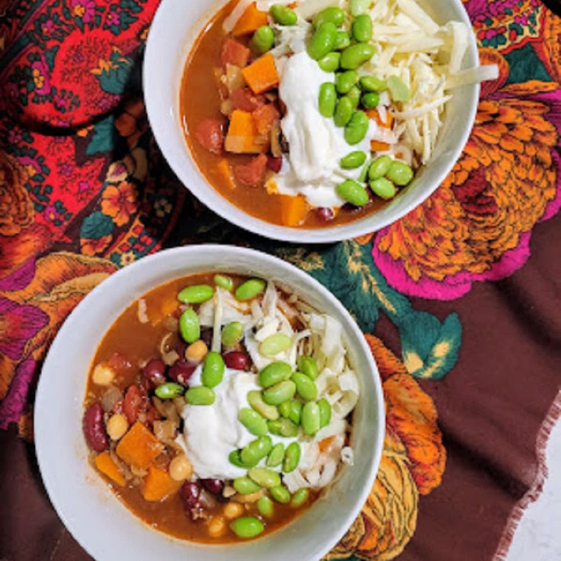 Sweet Potato Vegetarian Chili
