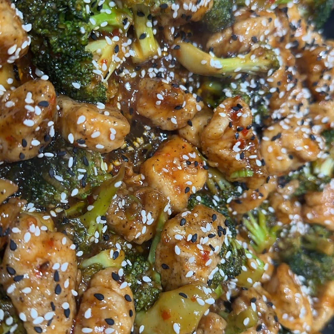 Sesame Chicken & Broccoli Stir-fry
