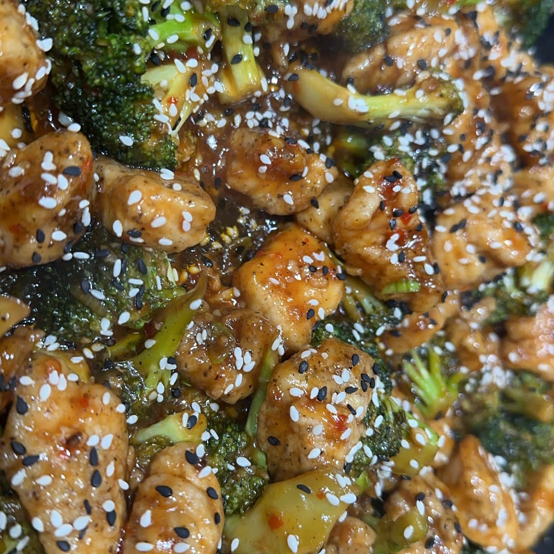 Sesame Chicken & Broccoli Stir-fry
