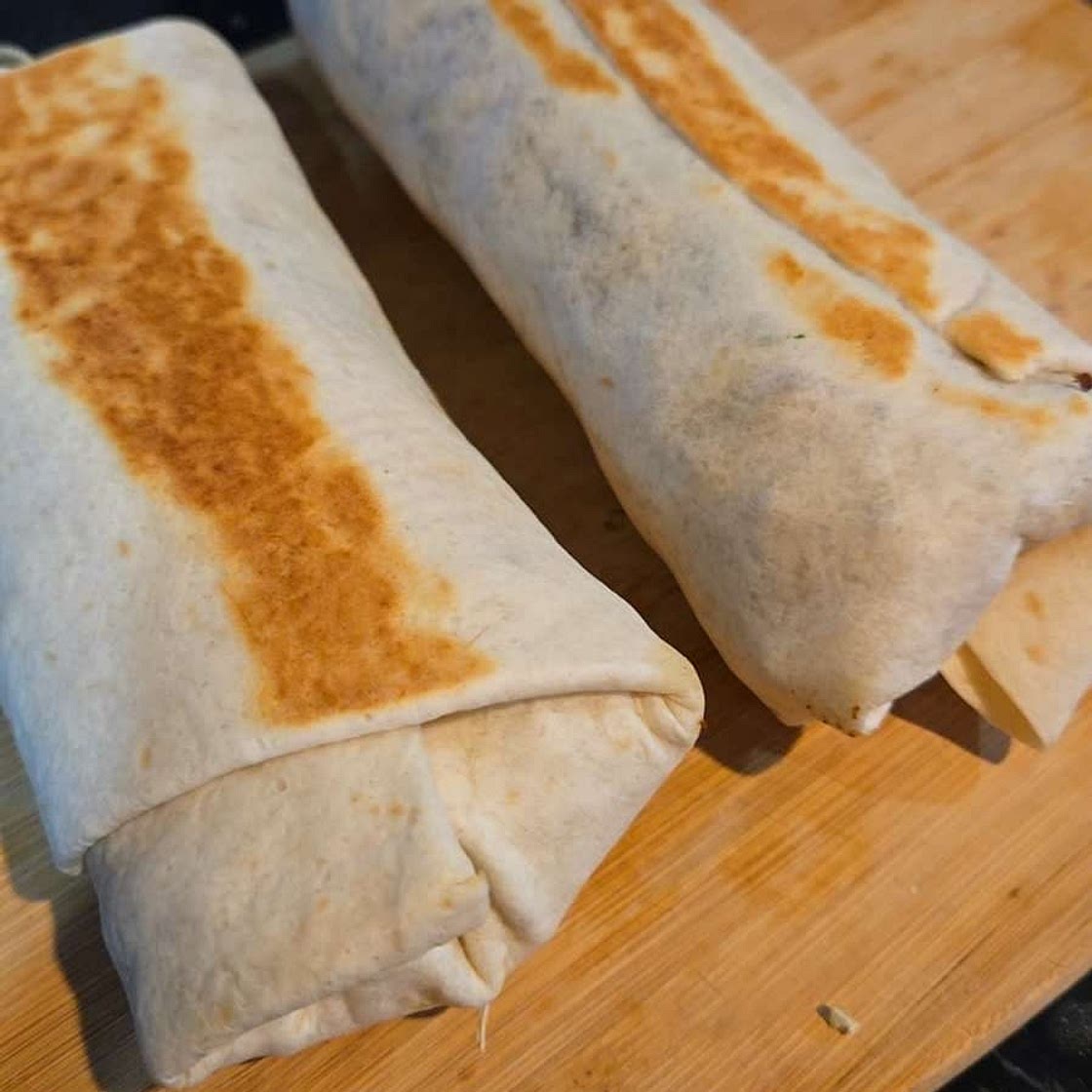 Breakfast burrito meal prep