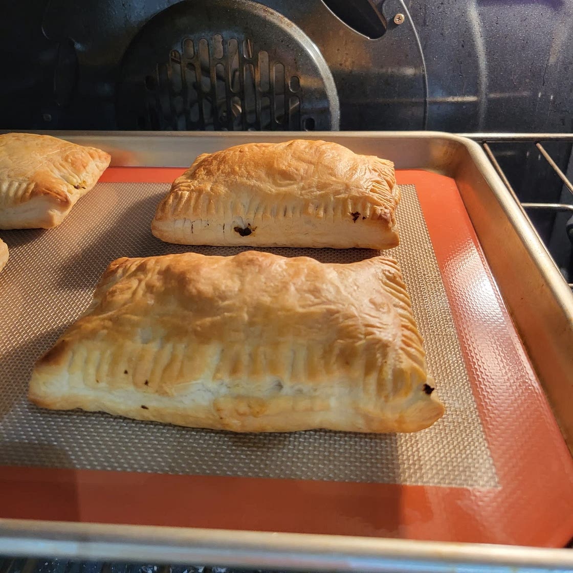 Beef and Sweet Potato Turnovers