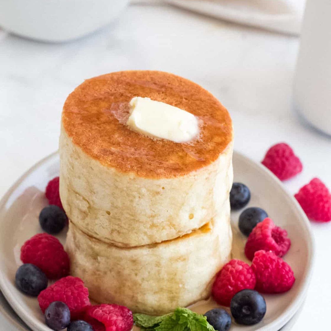 Fluffy Japanese Pancakes