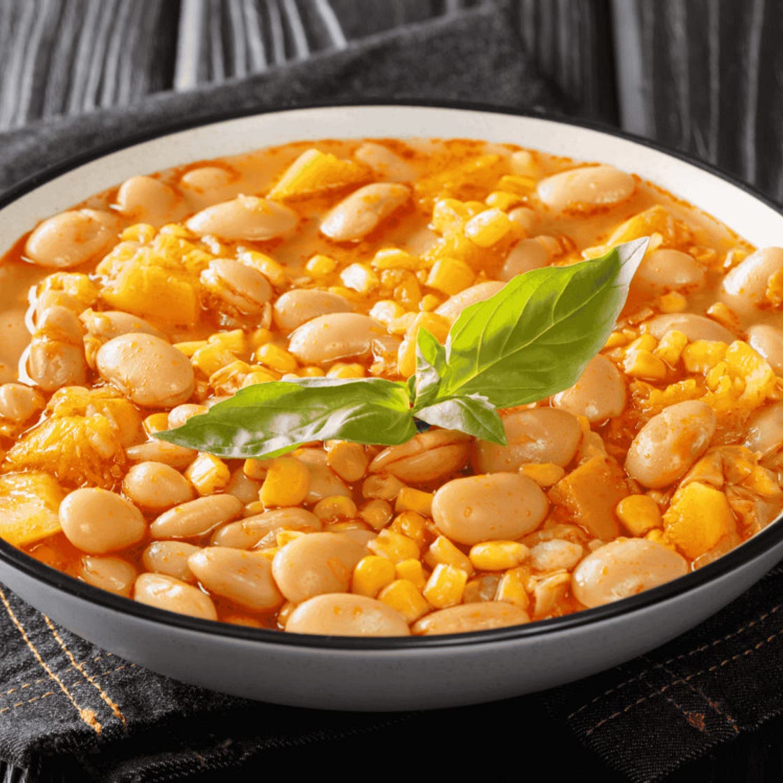Chilean Summer Bean Stew