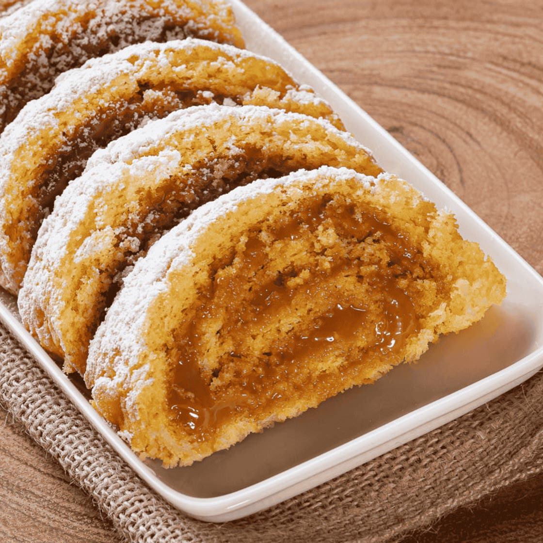 Chilean Swiss Roll with Dulce De Leche
