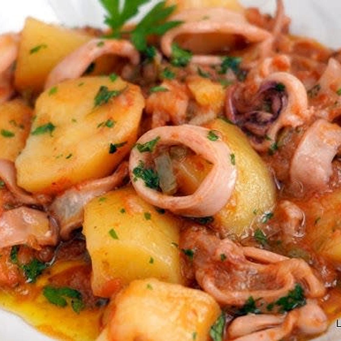 Guiso de Luras con Patatas