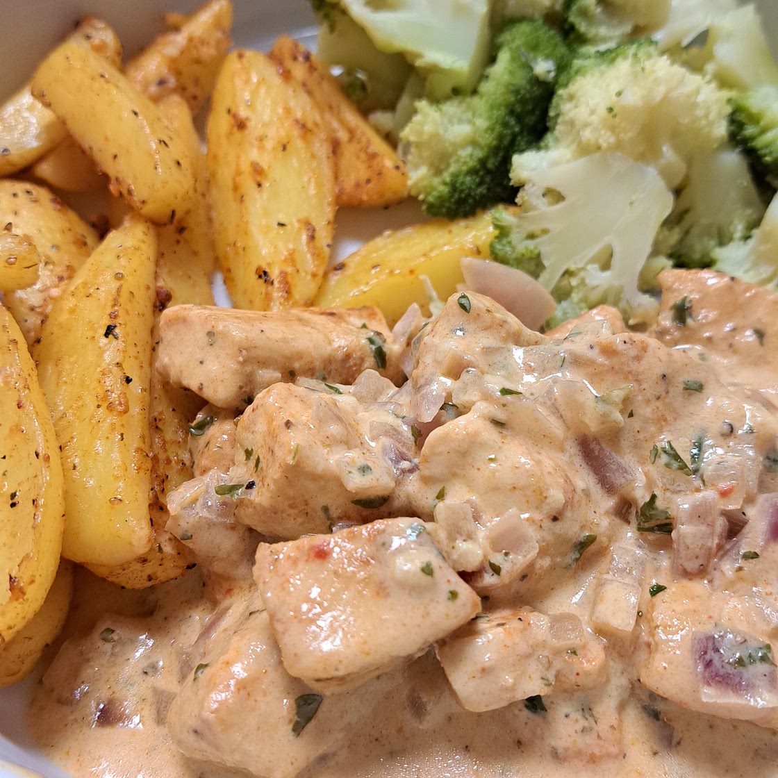 Cremiger chicken kracher