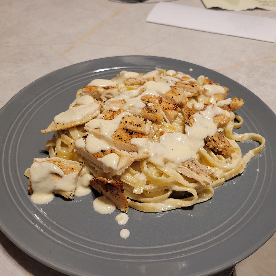 Homemade Alfrado Chicken