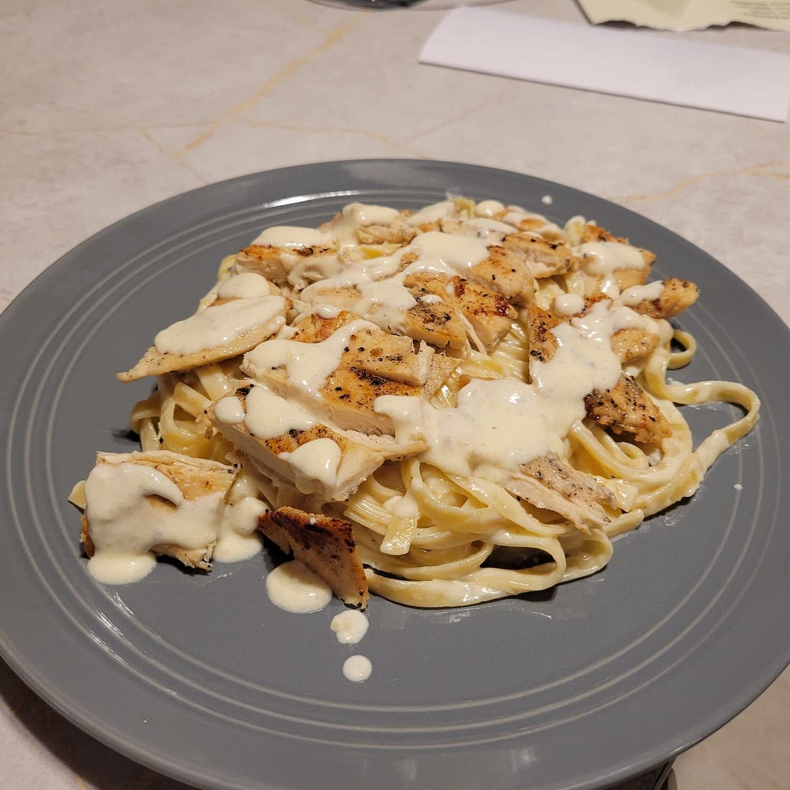 Homemade Alfrado Chicken
