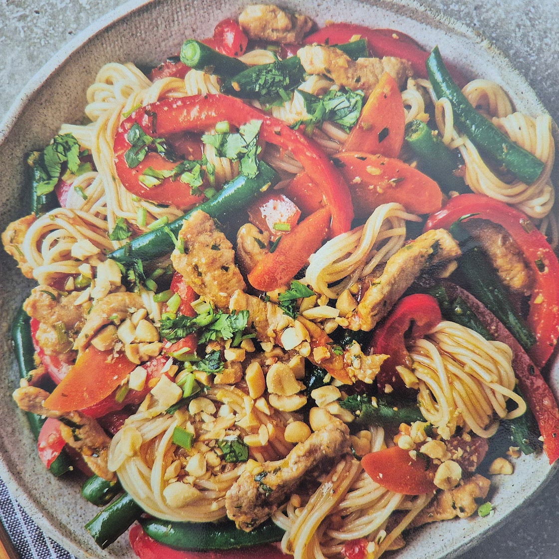 Spicy Vietnamese-Style Pork Noodles