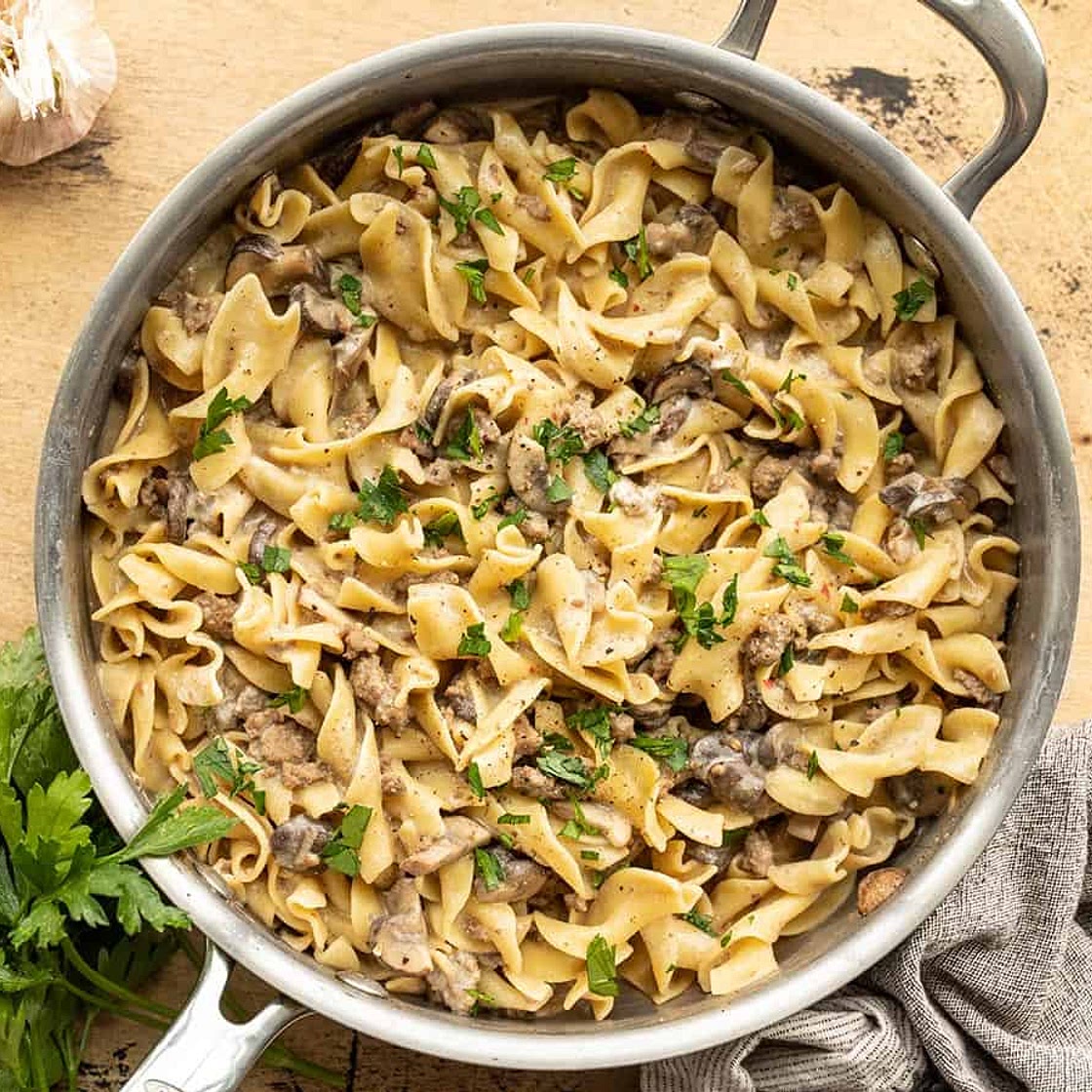 Beef Stroganoff