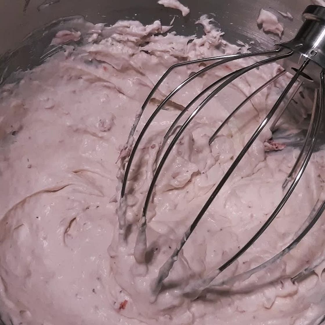 Strawberry Cream Choux Filling