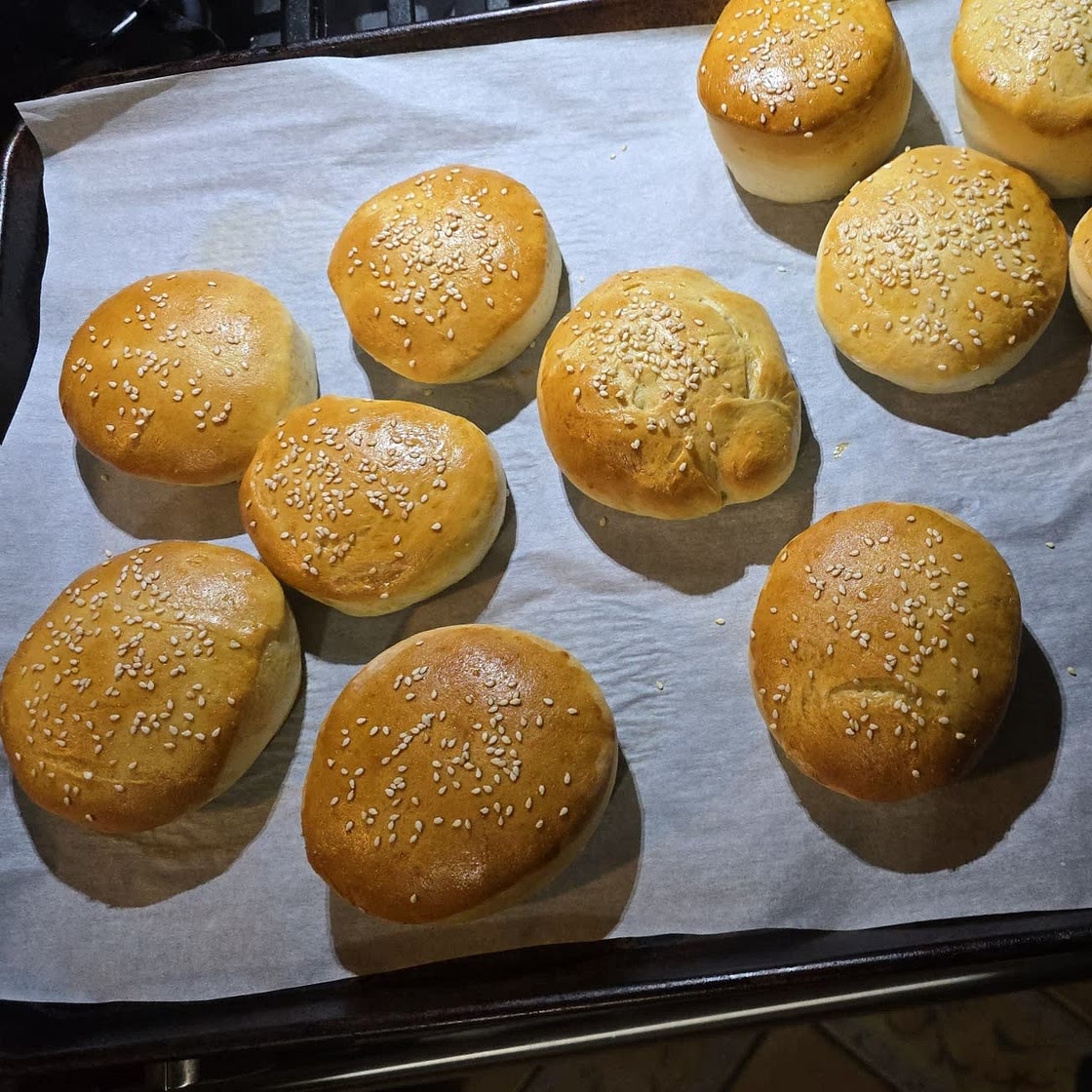 Homemade Hamburger Buns