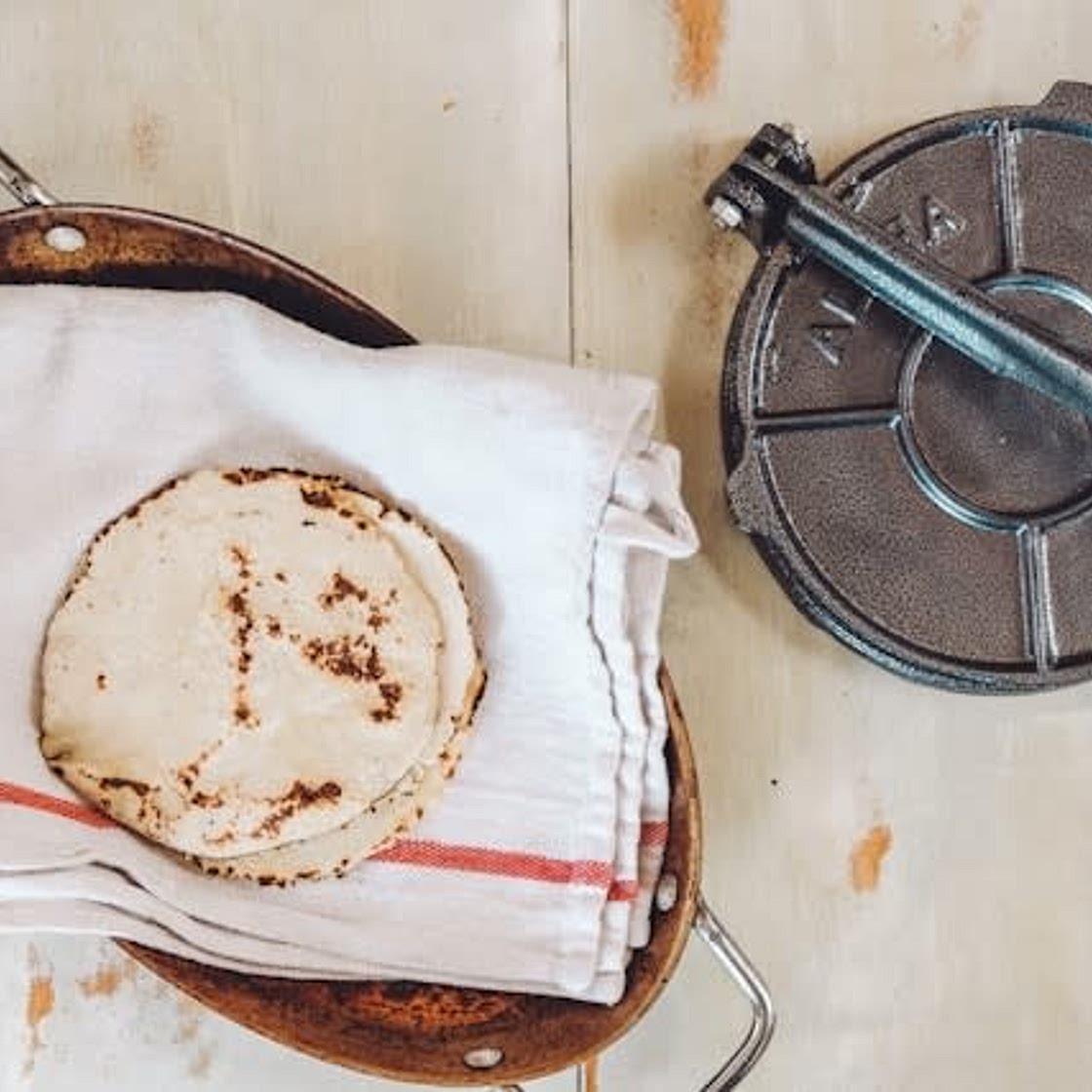 Tortillas -  Rachel Cooks with Love 