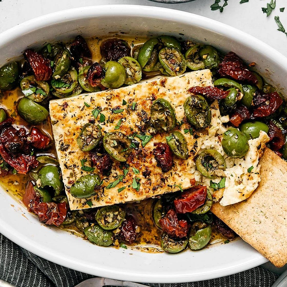 Mediterranean Baked Feta