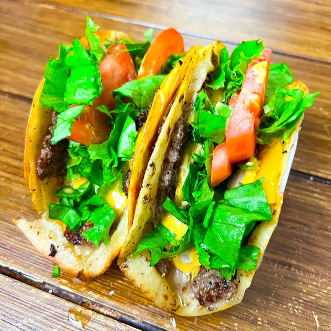 Smashed Burger Tacos | Best Easy Viral TikTok Recipe