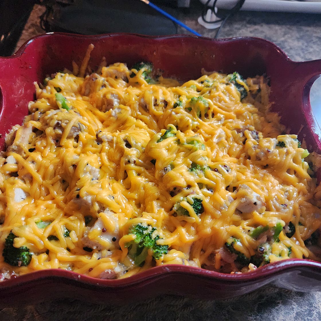 Chicken Broccoli Quinoa Casserole