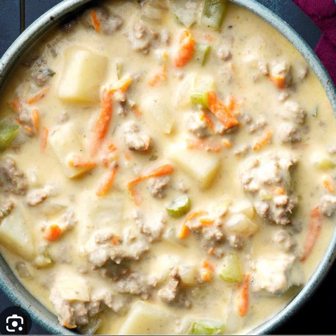 Cheeseburger Soup