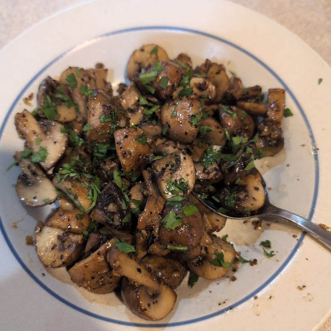 Garlic Butter Mushrooms