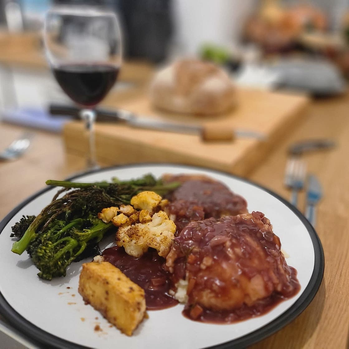 Vegan Red Wine Gravy