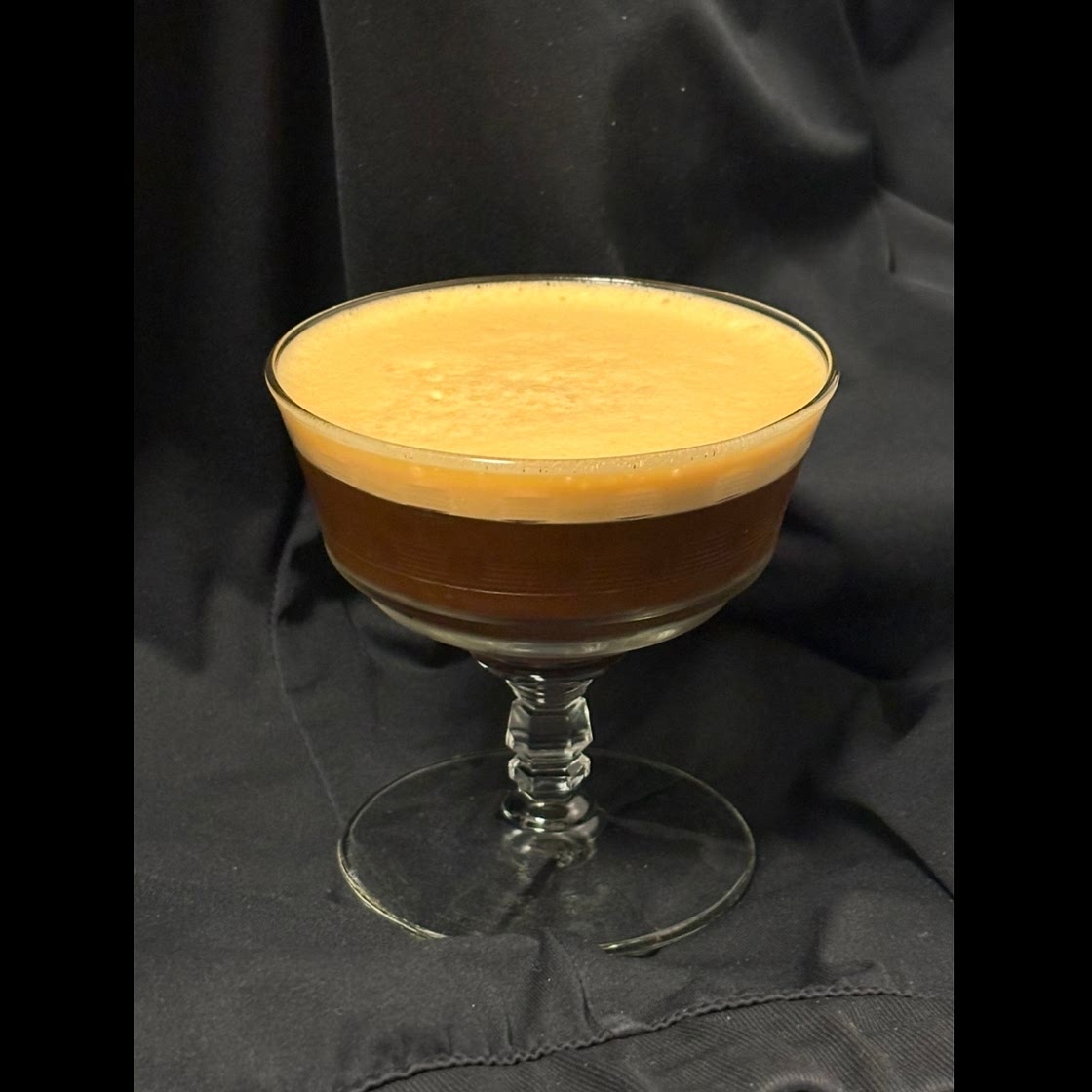 Smoky ancho chai shakerato 