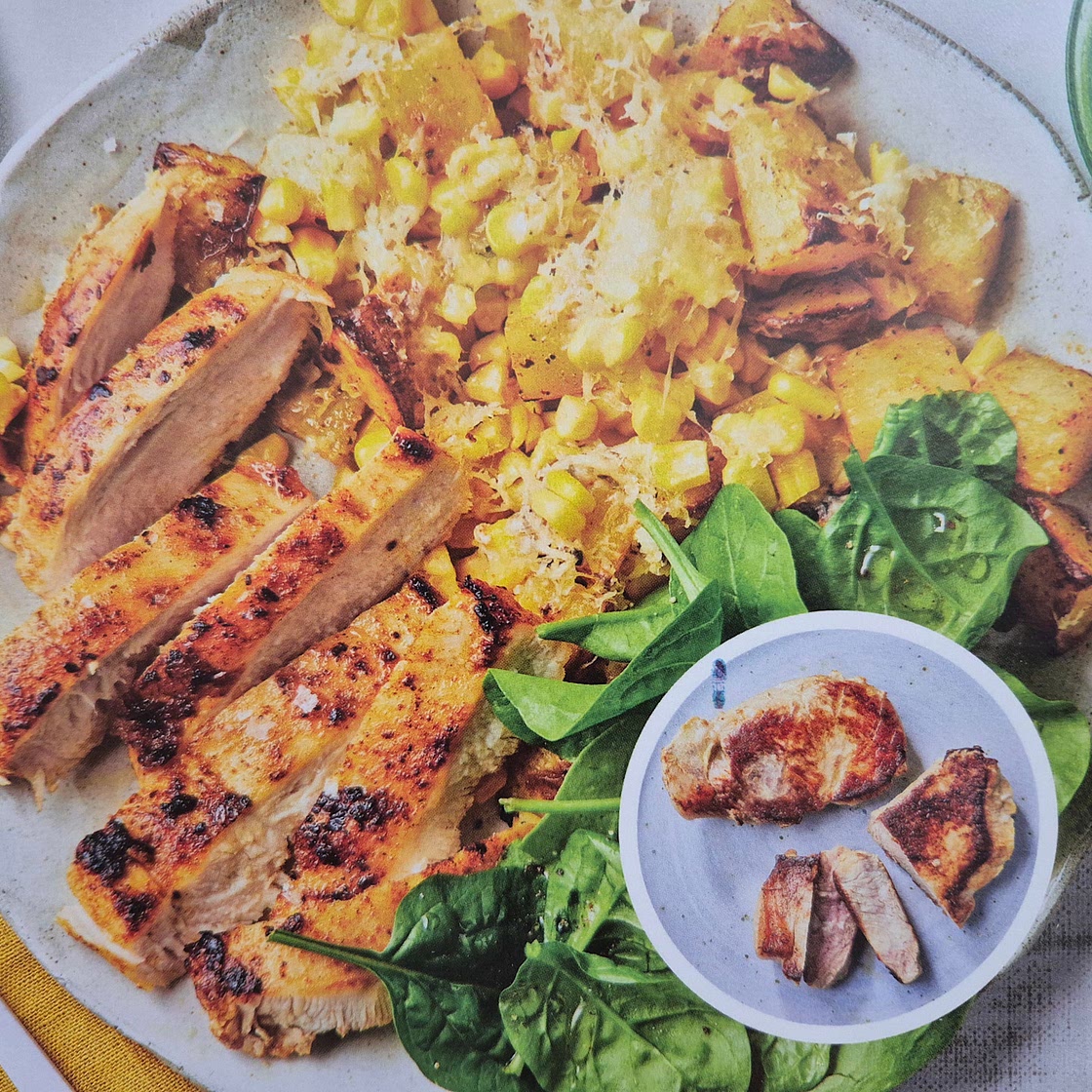 Smoky Barbecue Pork Steak