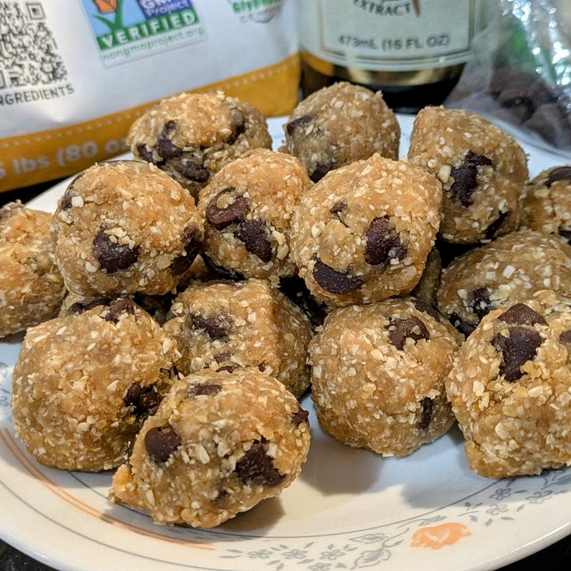 Edible Cookie Dough Bites