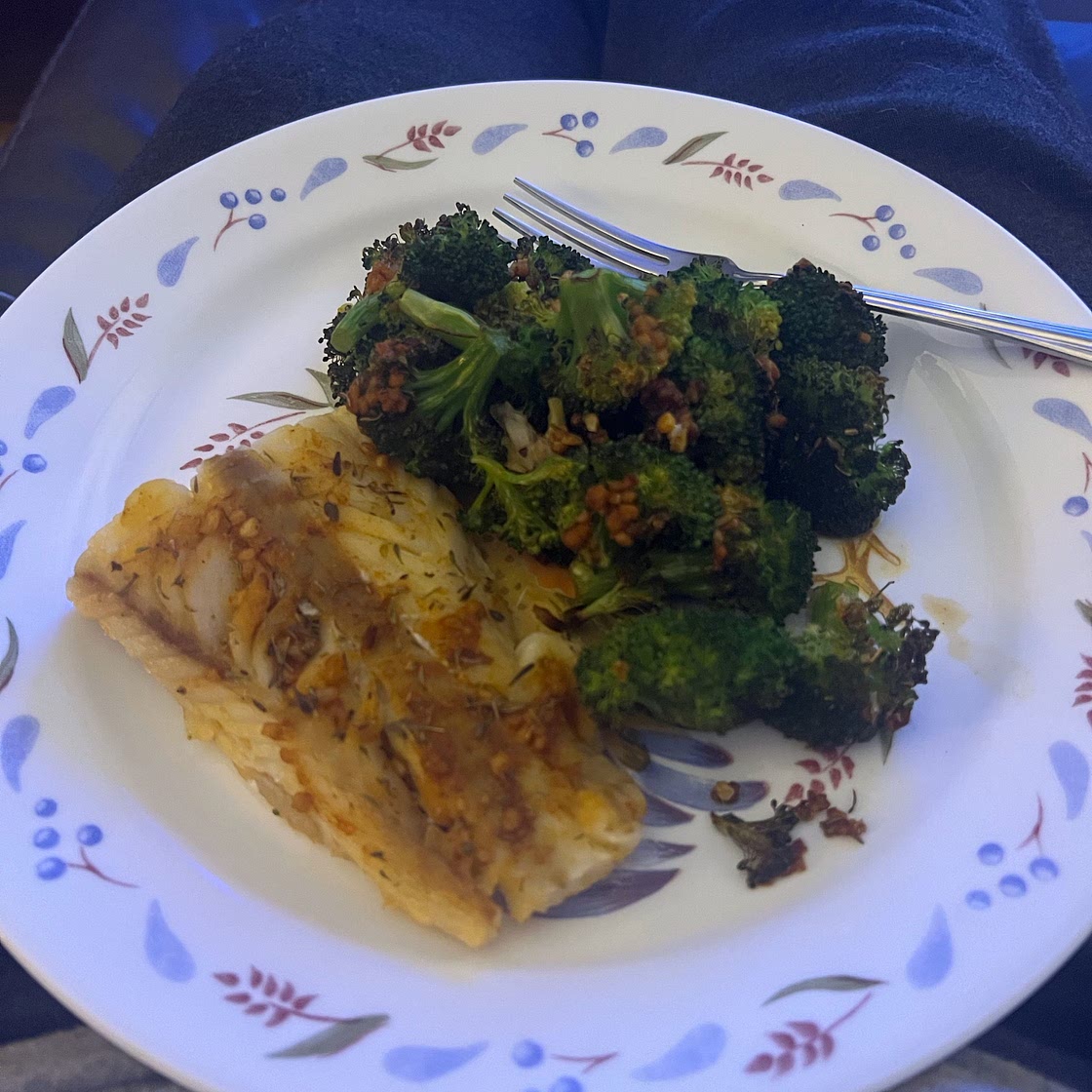 Sheet Pan Cajun Butter Cod with Broccoli