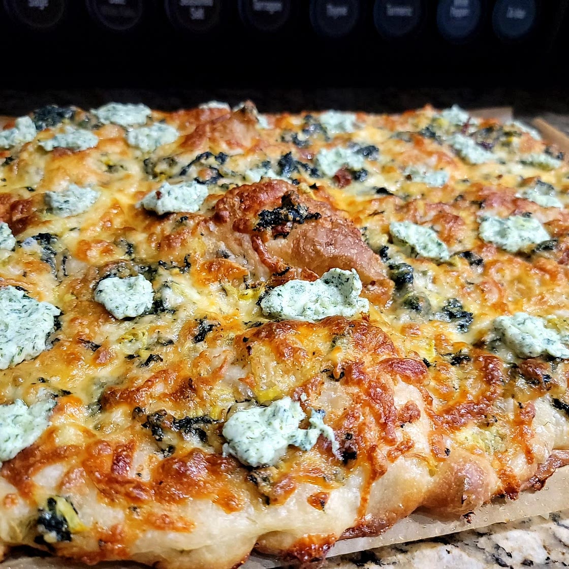 Spinach Artichoke Dip Focaccia