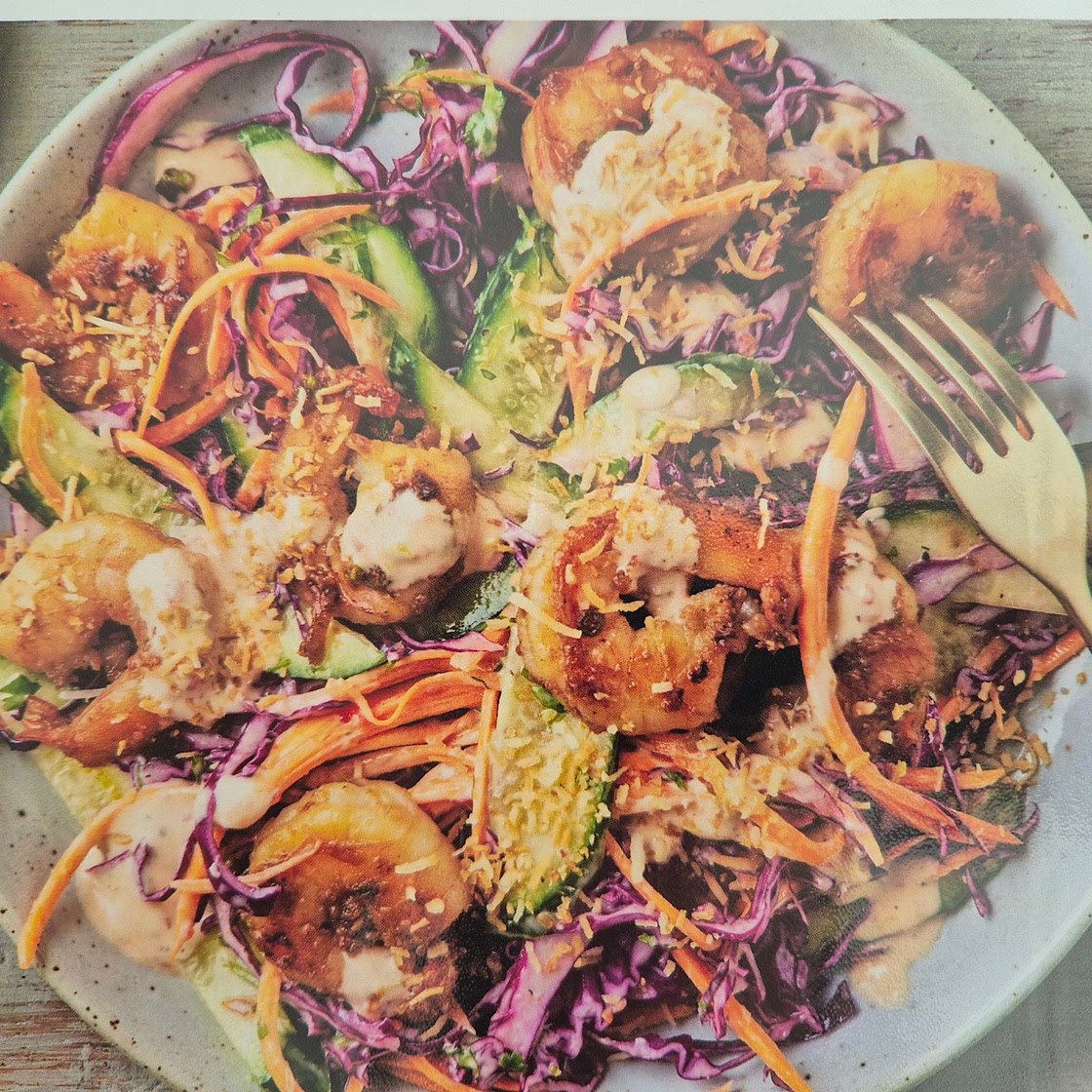 Garlic Ginger Prawns