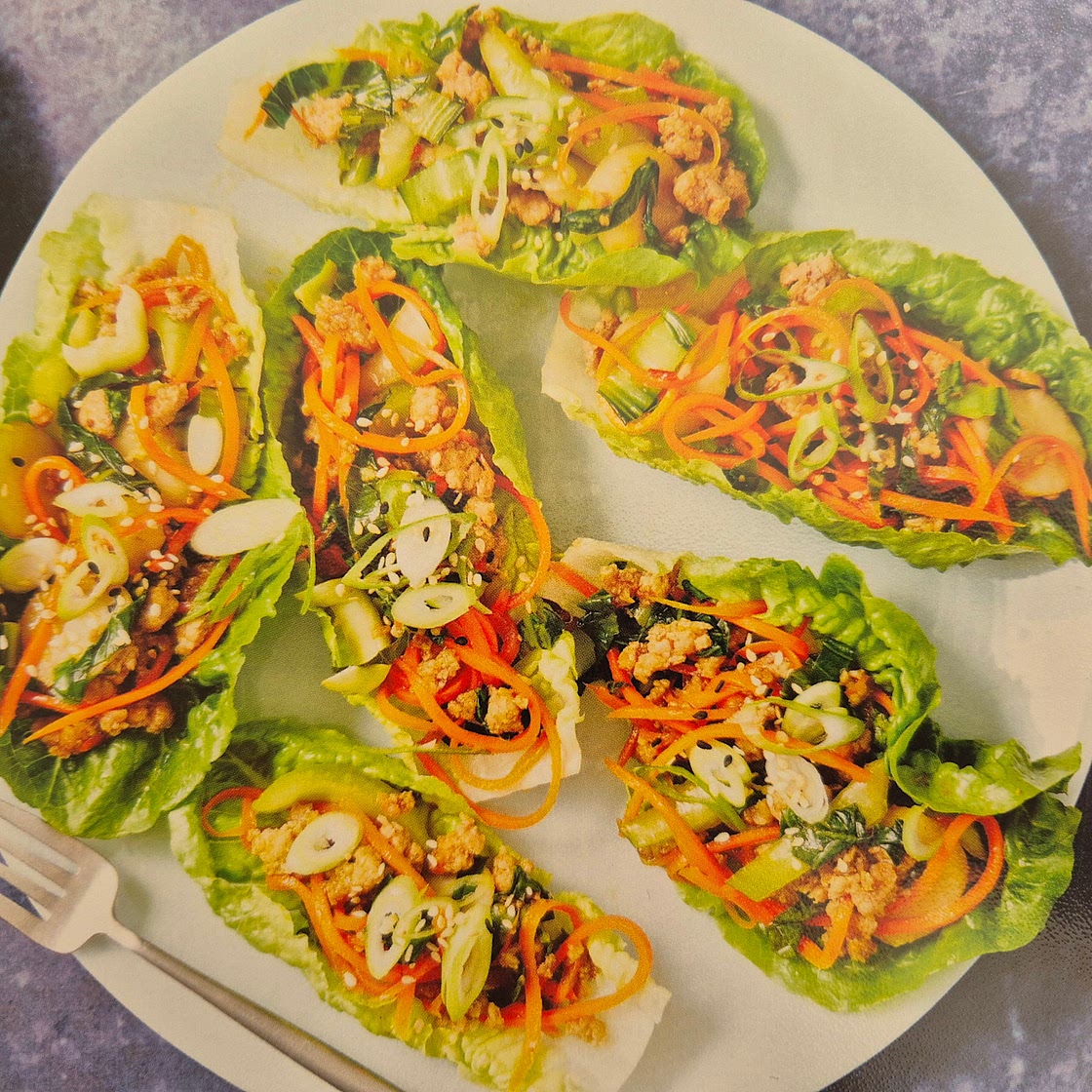 Asian Pork Wraps