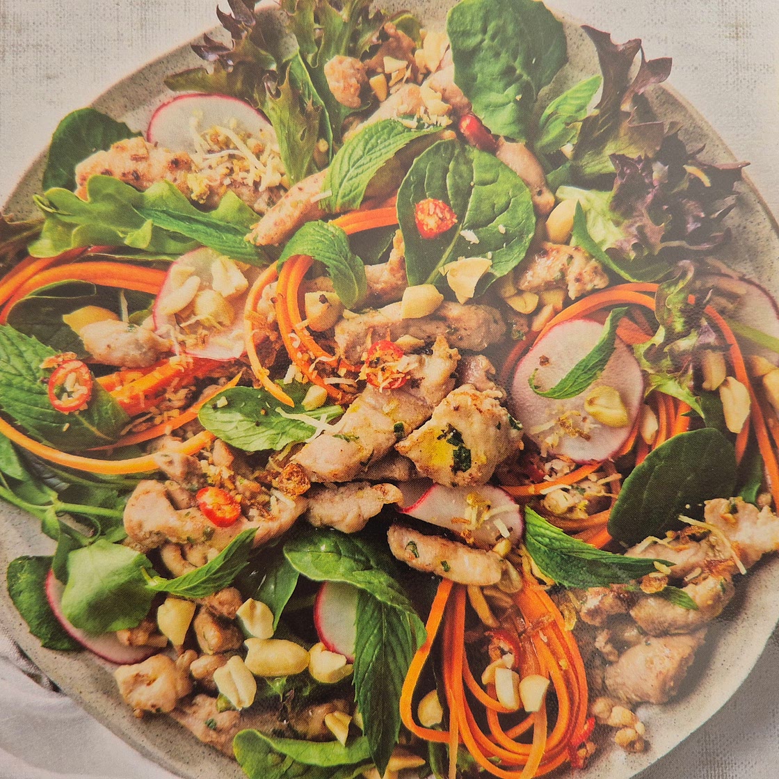 Lemongrass Pork Salad