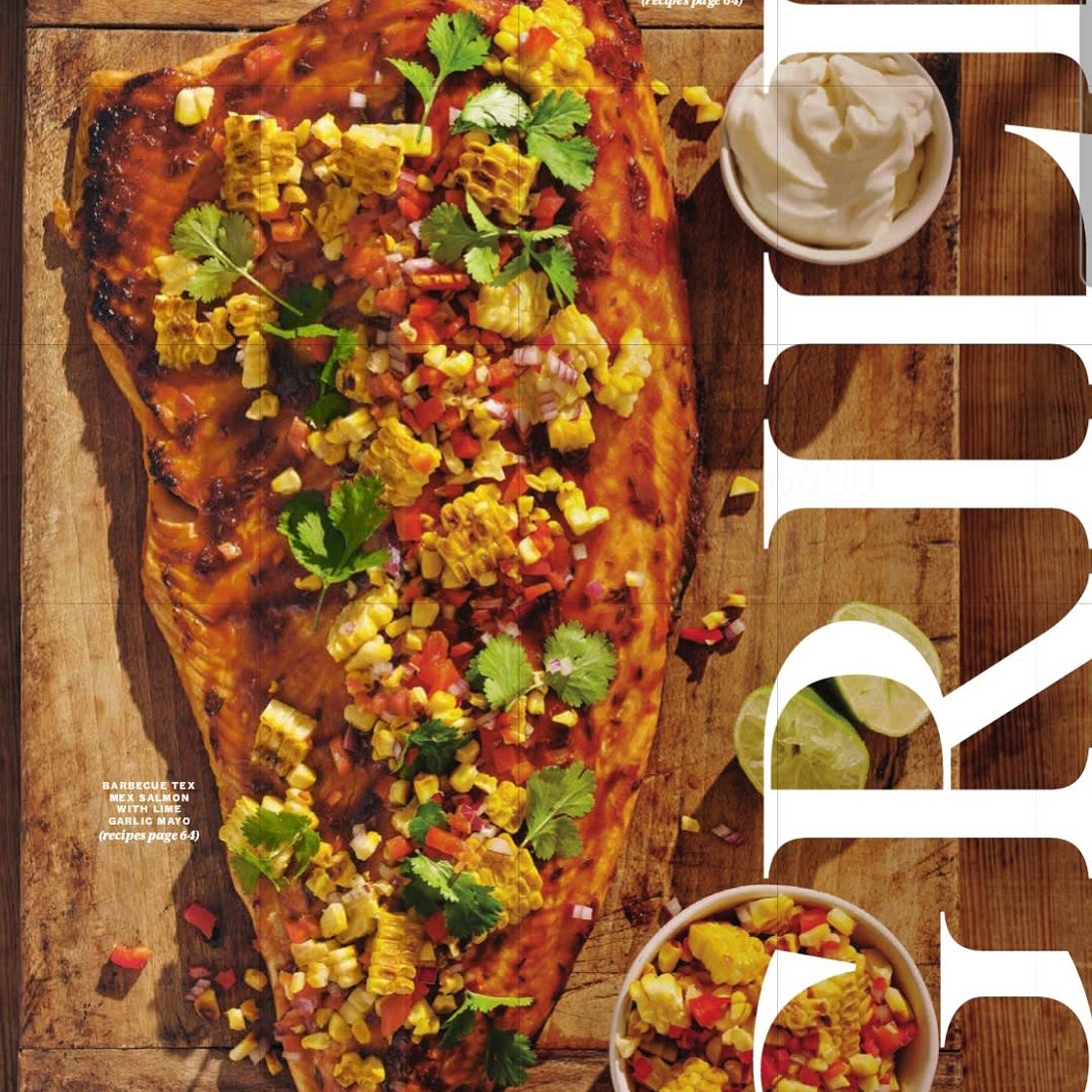 Barbecue Tex Mex Salmon