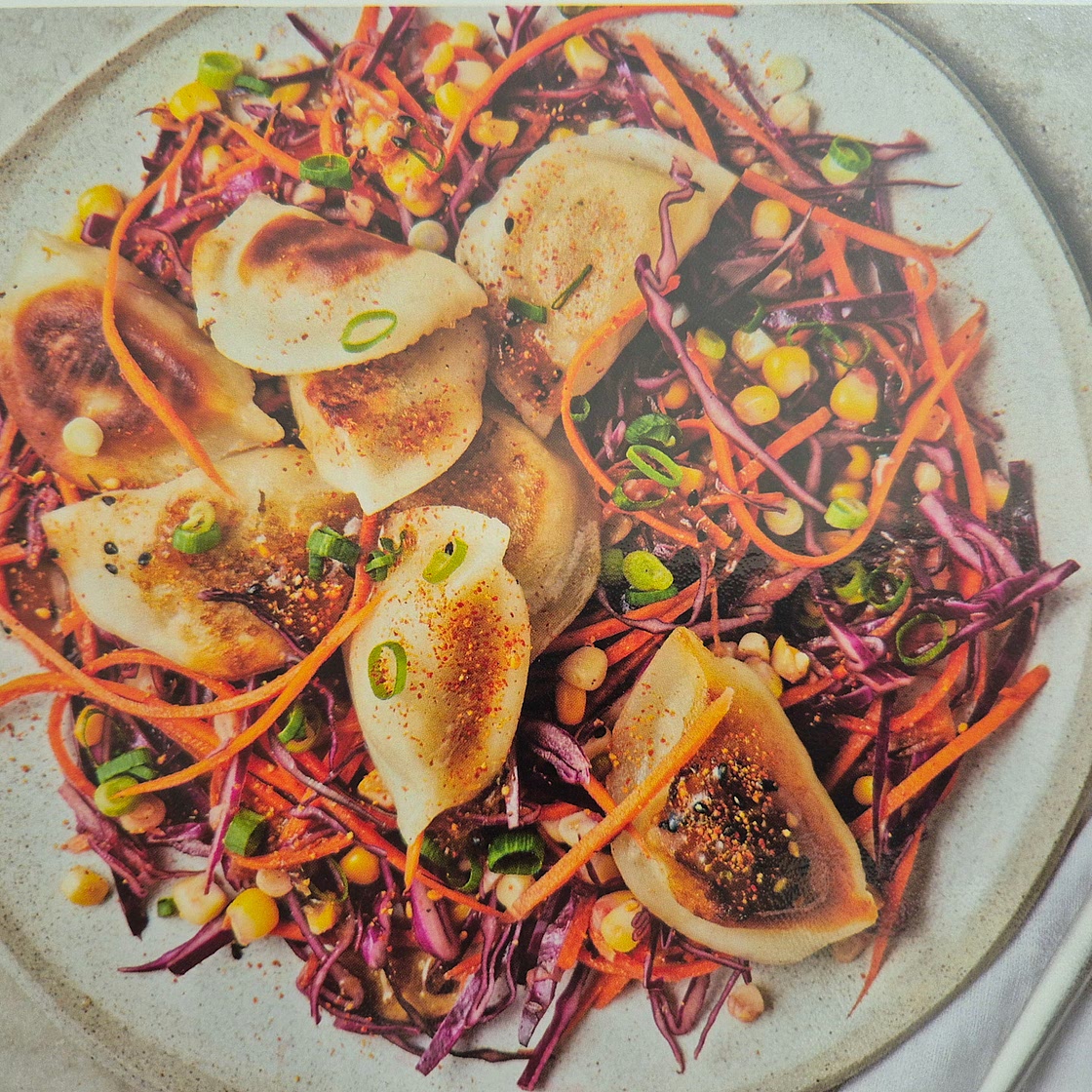 Crispy Pork-Ginger Dumplings