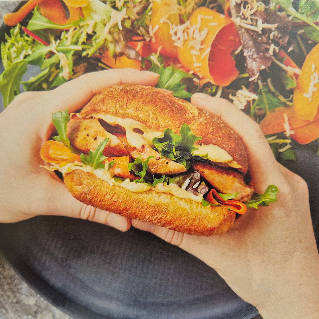 Honey-Glazed Pork Steak Burgers