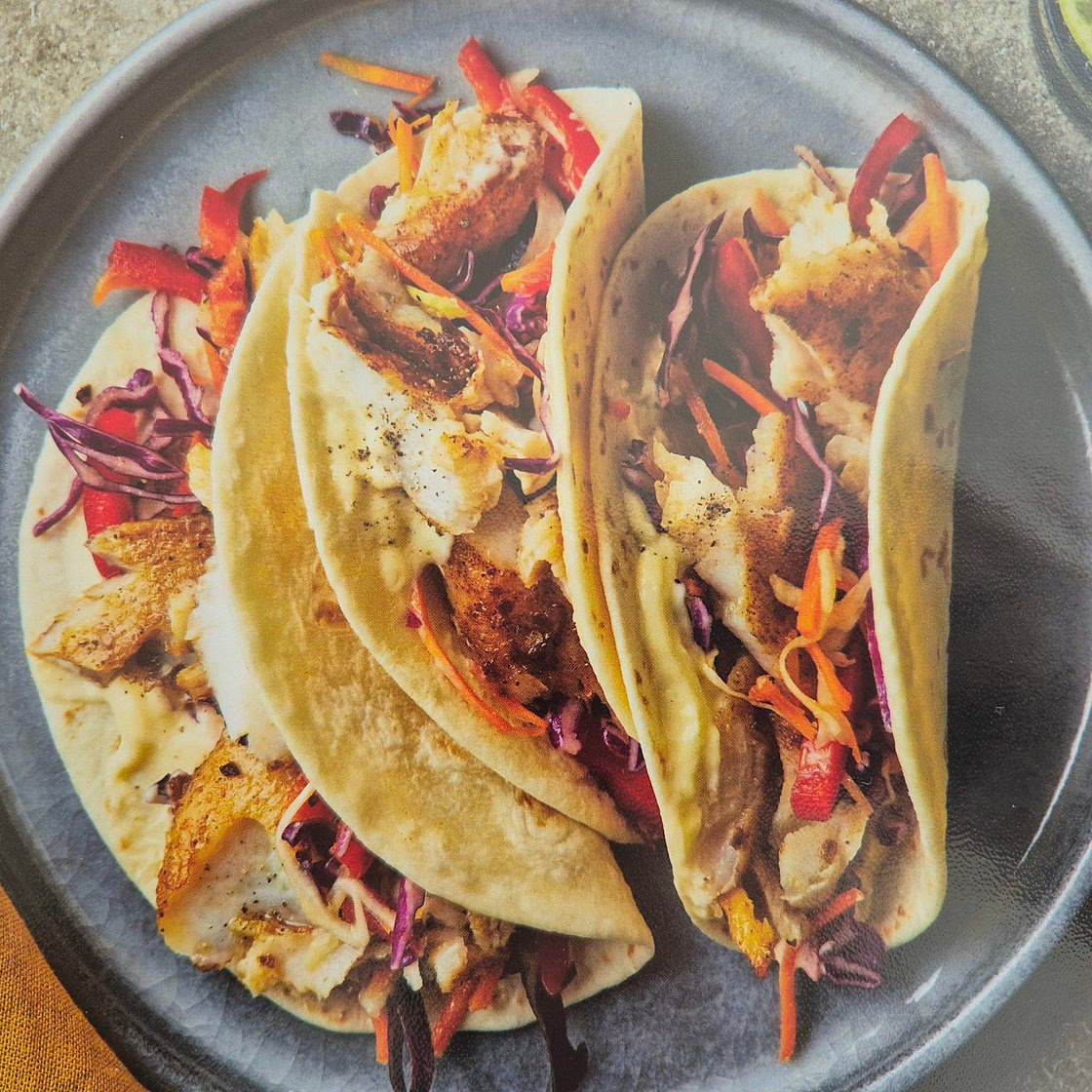 Caribbean-Spiced Basa Tacos