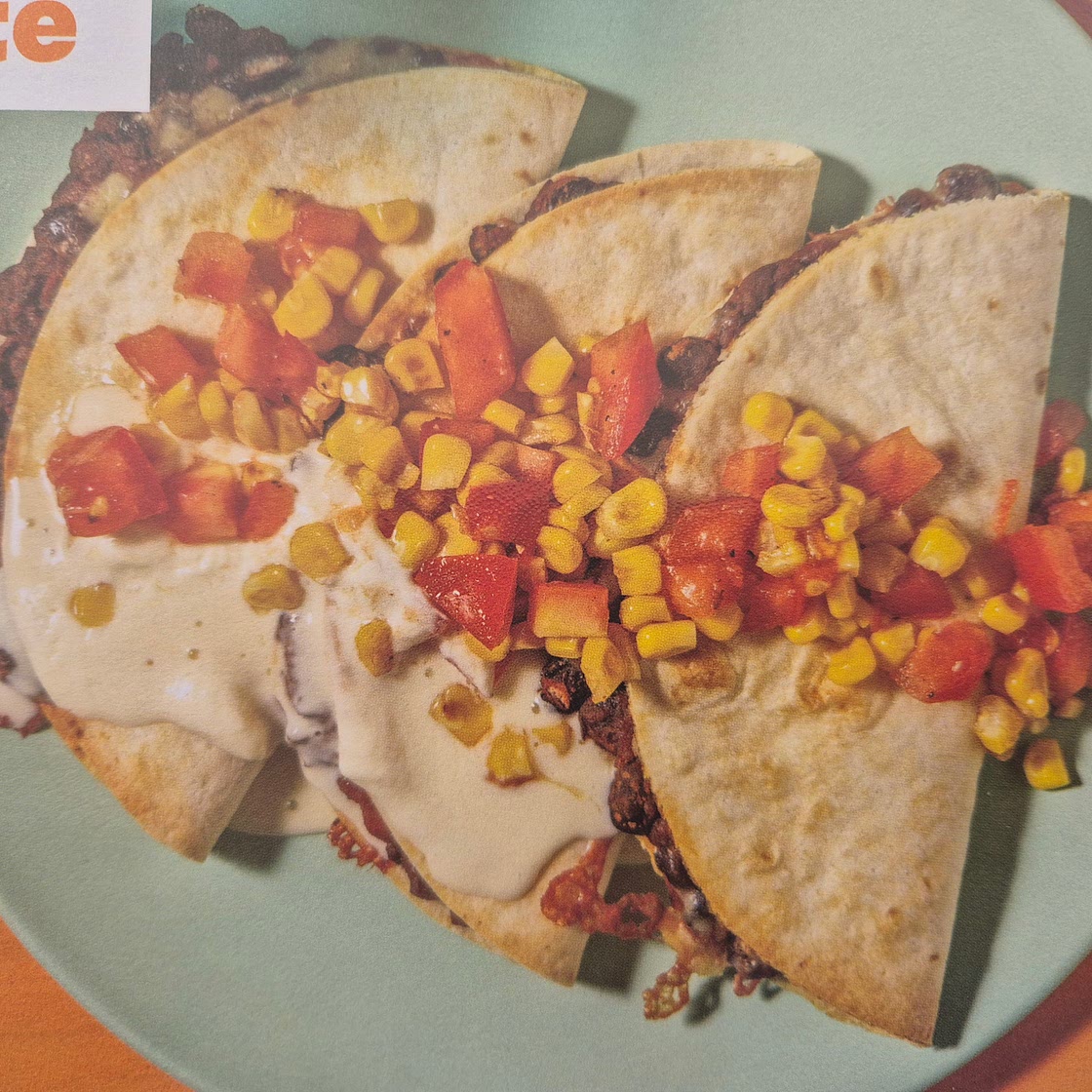 Tex-Mex Black Bean Quesadillas