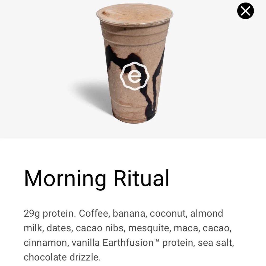 Copy cat Morning Ritual Smoothie