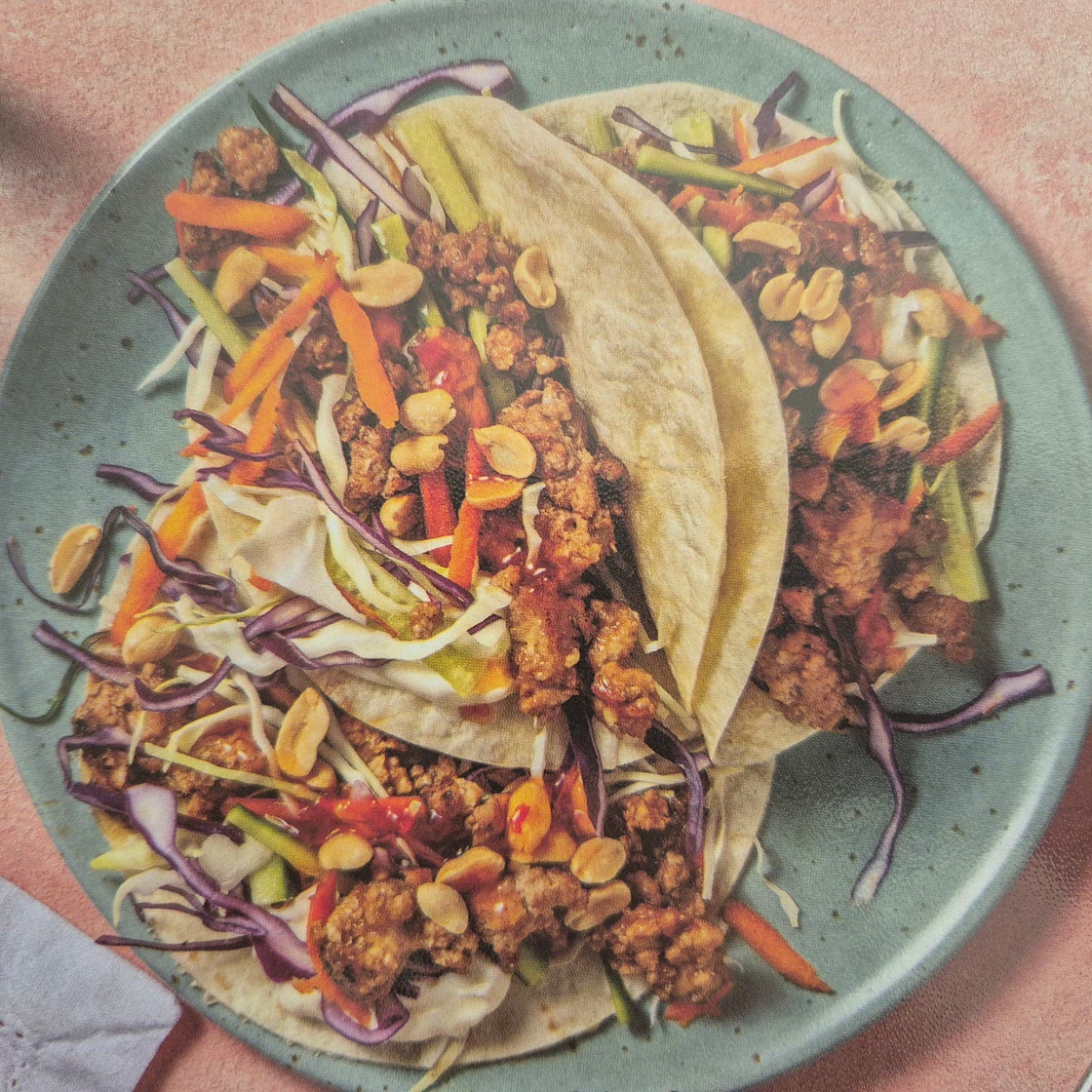 Lemongrass Pork & Slaw Tacos