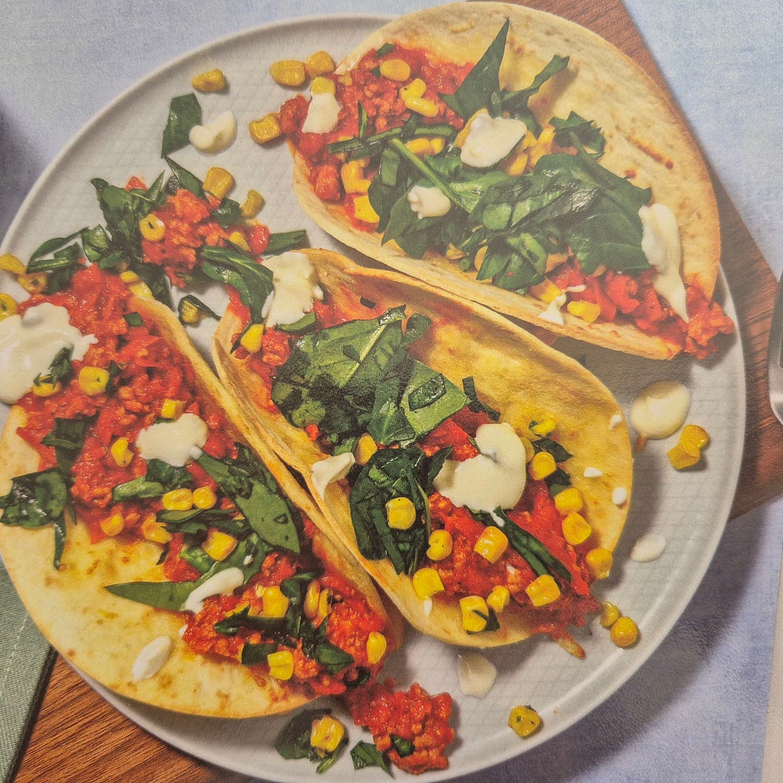 Cheesy Mexican Pork Tacos