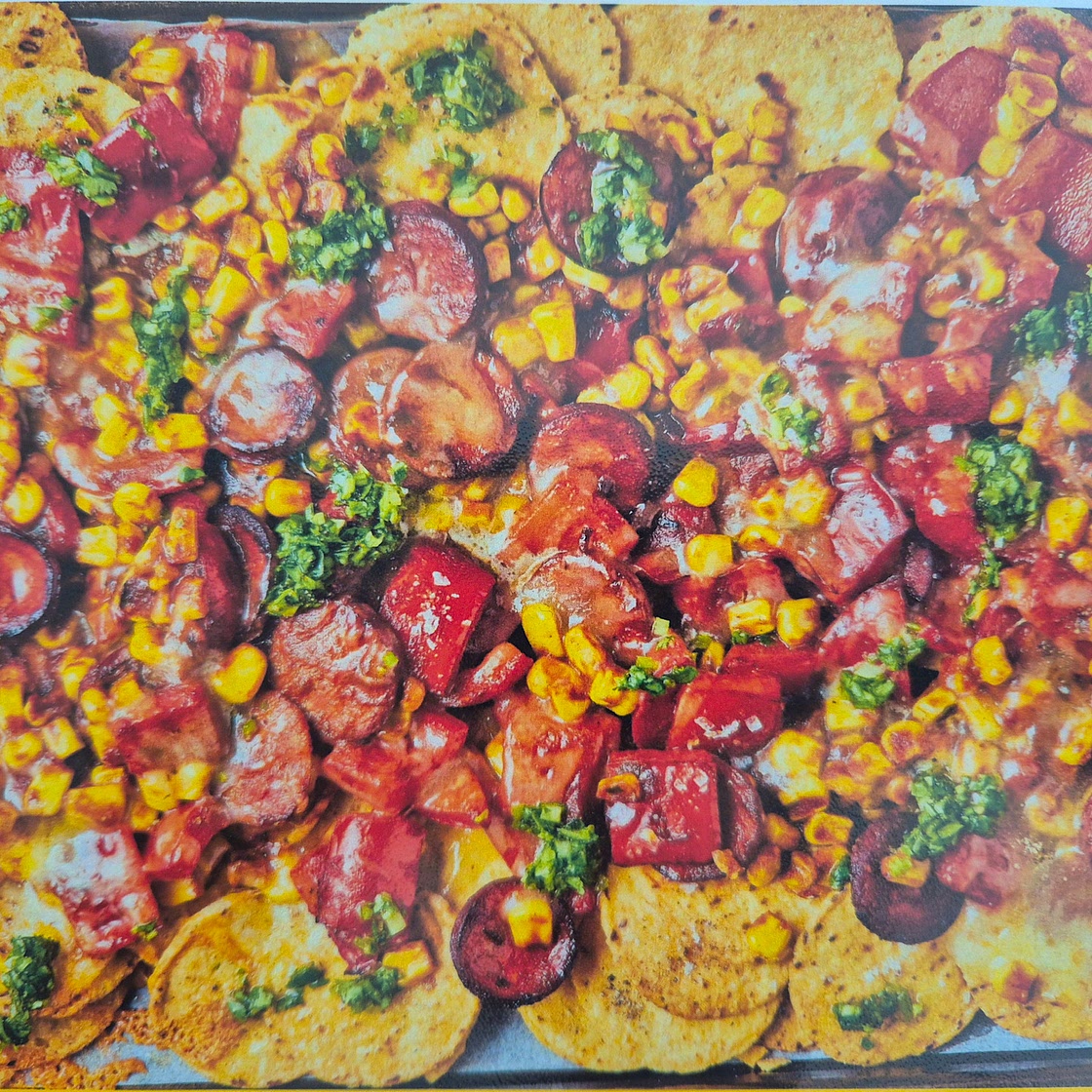 Chorizo Loaded Corn Chips