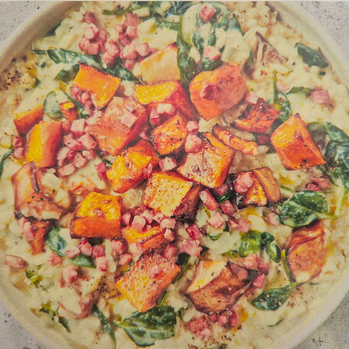 Pumpkin & Bacon Risotto