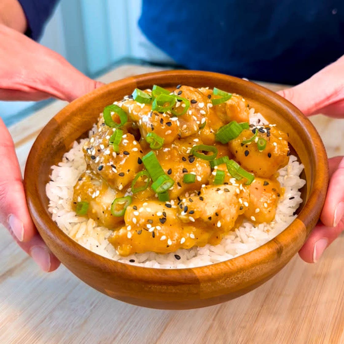 ORANGE CHICKEN