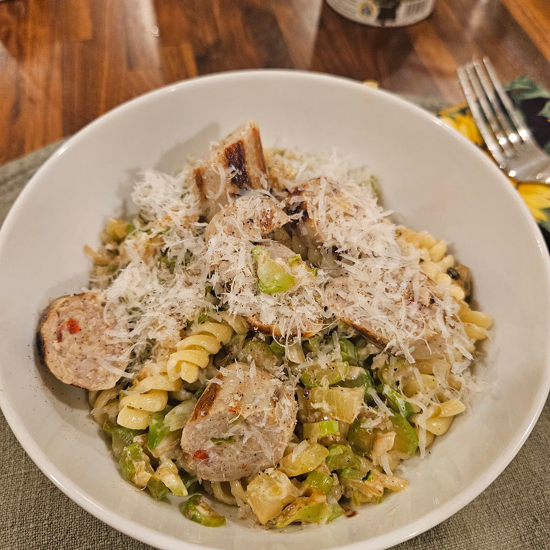Chicken Sausage and Broccoli Pasta