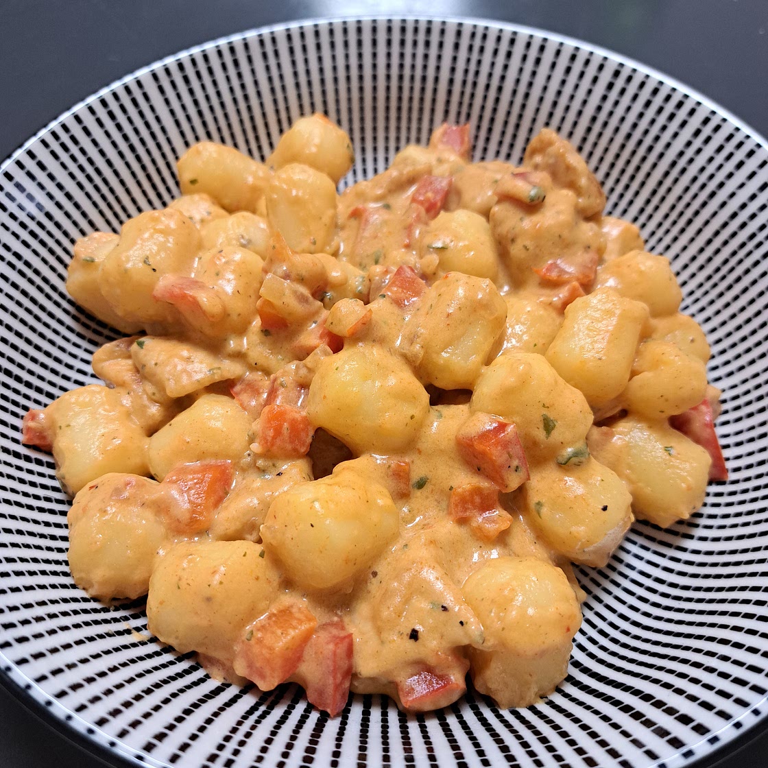Paprika Gnocchi Pfanne
