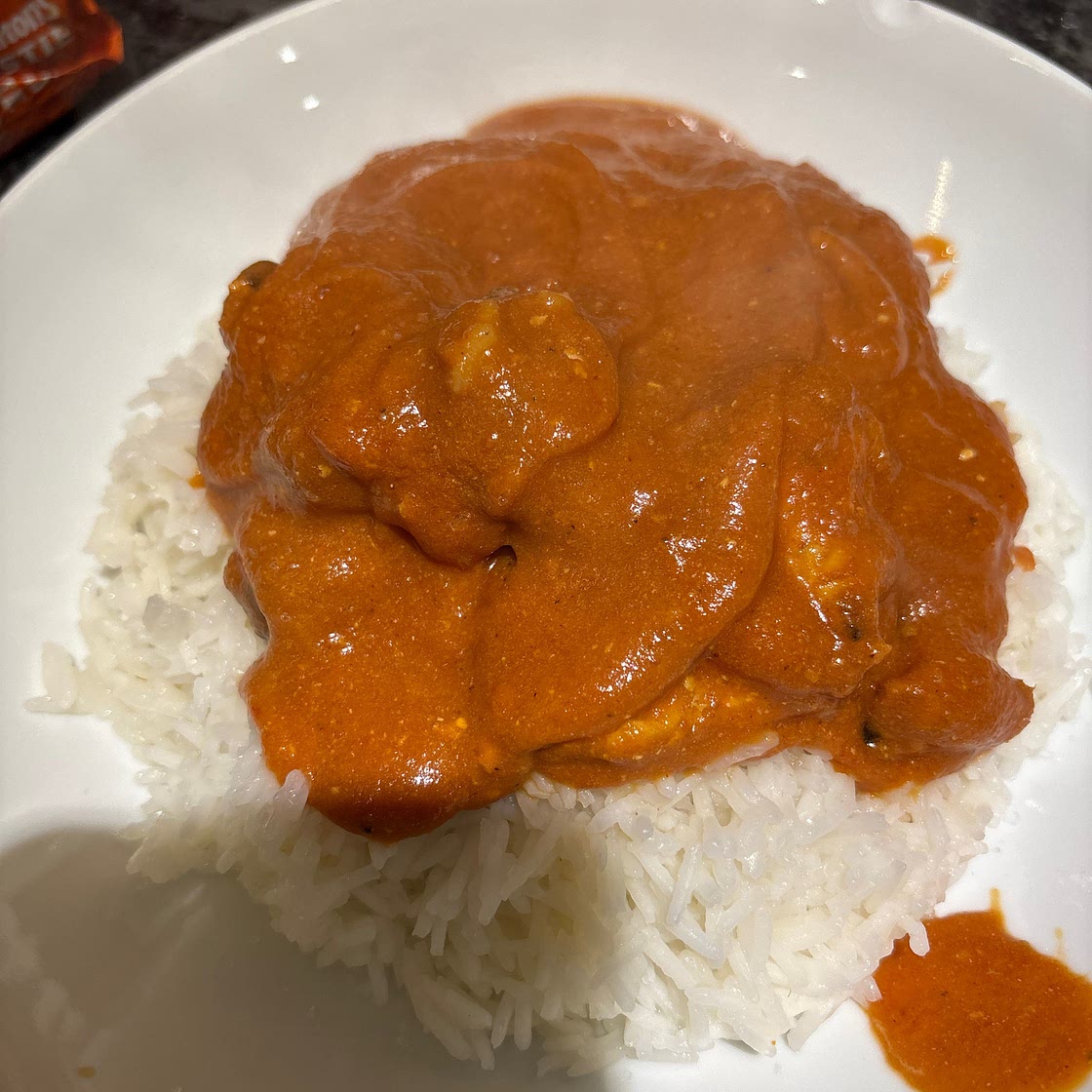 Low-fat chicken tikka masala
