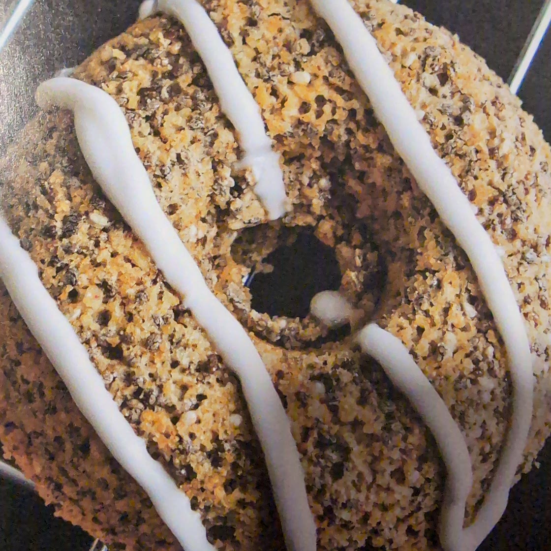 Out-the-door chia power doughnuts