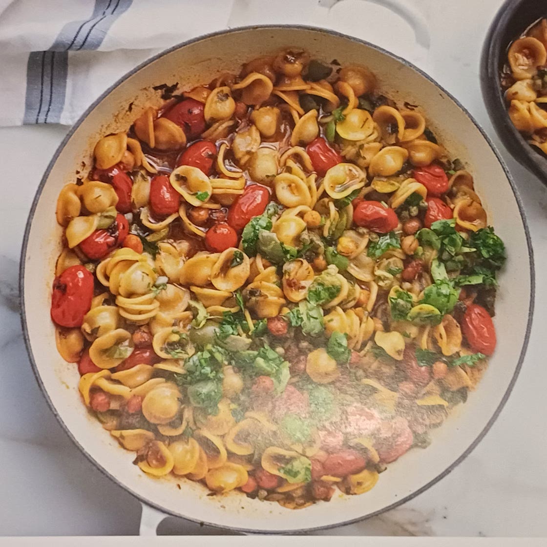 Orecchiette Puttanesca One-Pot