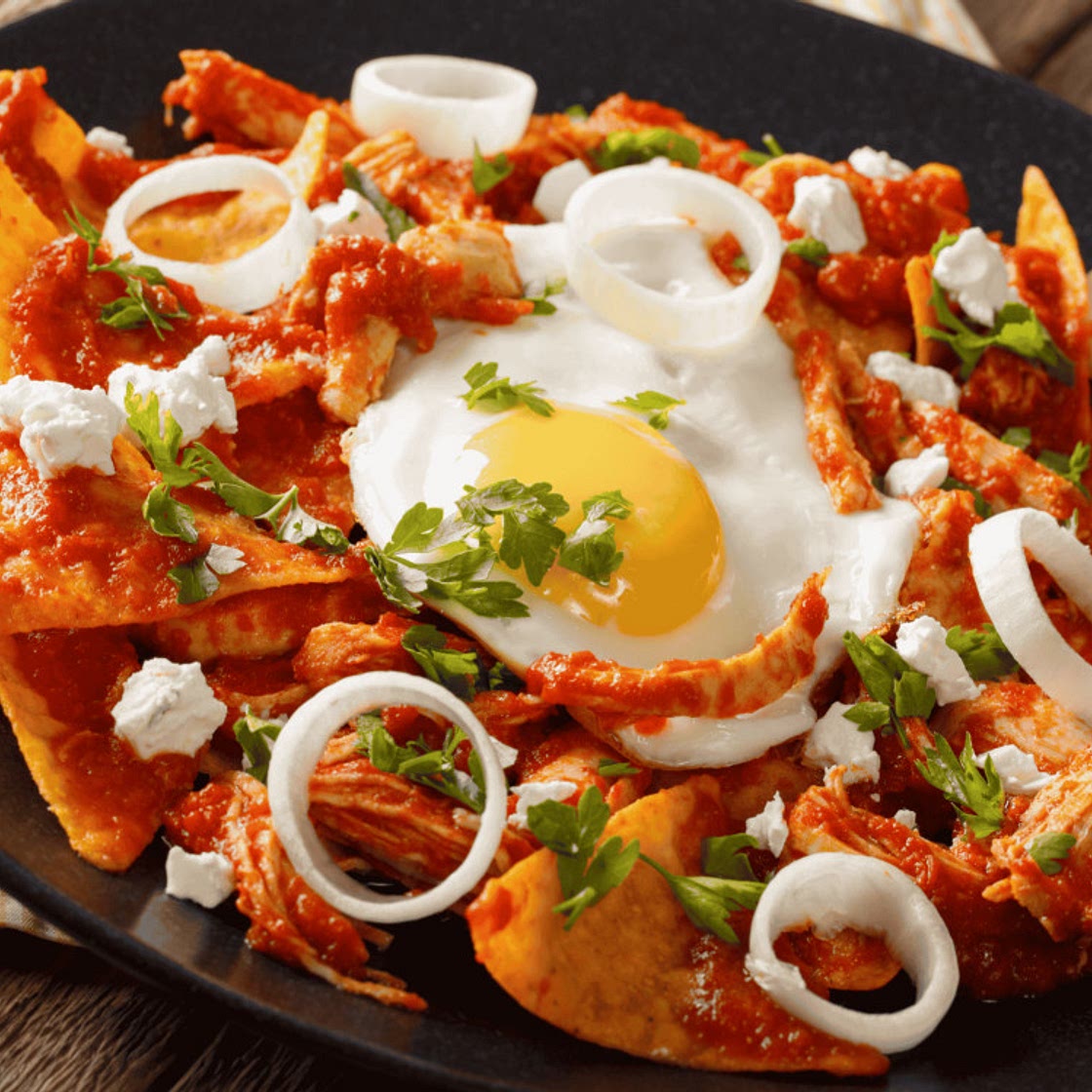 Mexican Fried Tortilla Dish