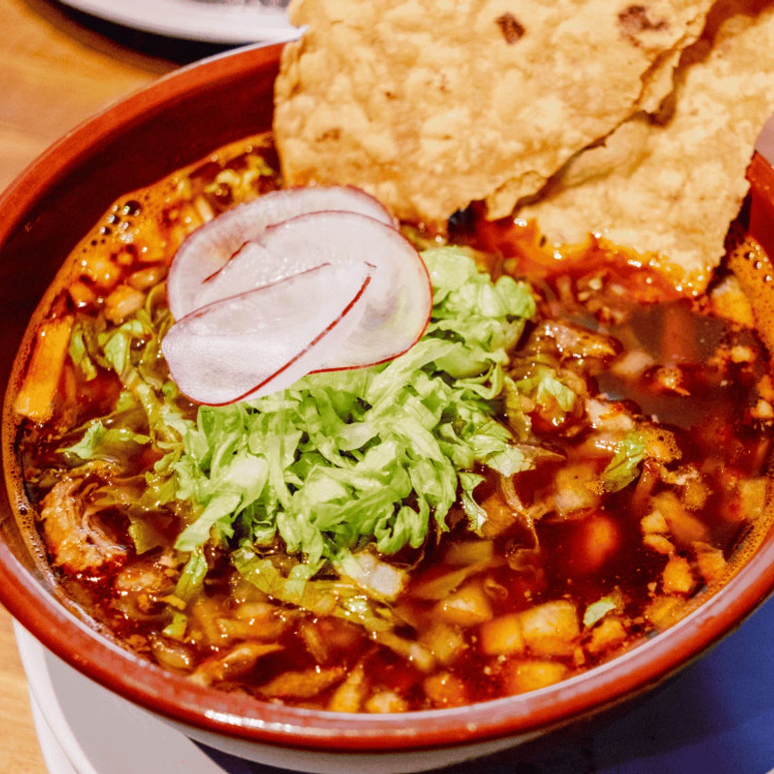 Mexican Hominy Corn Soup