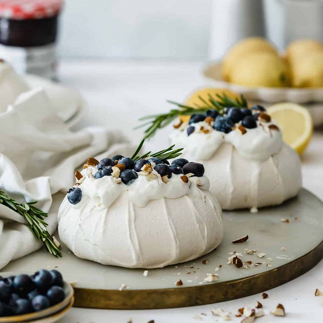 Mini Pavlova Nests